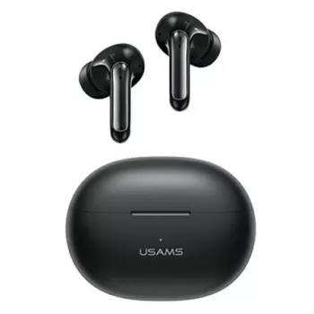 Écouteurs TWS USAMS X-Don Series Bluetooth 5.3 avec ENC, noirs (US-XD19)