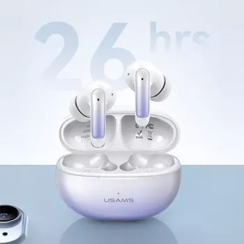 Écouteurs TWS USAMS X-Don Series Bluetooth 5.3 avec ENC, noirs (US-XD19)