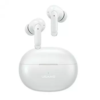 Écouteurs TWS USAMS X-Don Series Bluetooth 5.3 avec ENC, blancs (US-XD19)