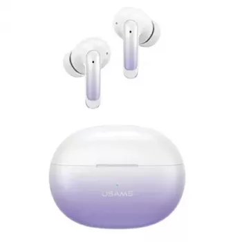 Écouteurs TWS USAMS X-donseries Bluetooth 5.3 avec ENC, dégradé violet-bleu (US-XD19)