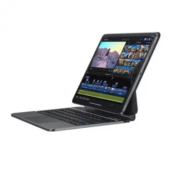 Étui de protection avec clavier USAMS pour iPad Pro 12,9 (2018-2022) noir Miaoke Series IPP12MG01 (US-BH876)
