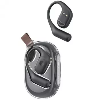 Casque sans fil à conduction aérienne USAMS G26 Open-Ear Bluetooth 5.3 noir