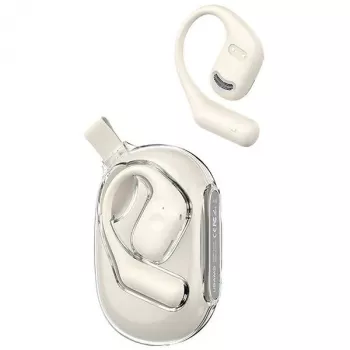 Casque sans fil à conduction aérienne USAMS G26 Open-Ear Bluetooth 5.3 blanc BHUUG02