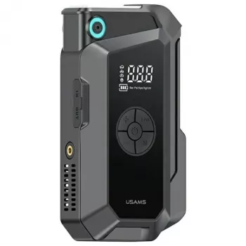 Batterie externe démarreur USAMS 8000mAh avec lampe torche LED noir ZB287