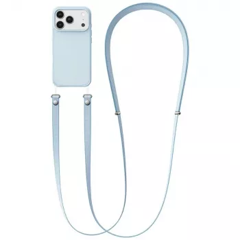 Cordon de téléphone USAMS ZB360 1,08-2,08m bleu clair