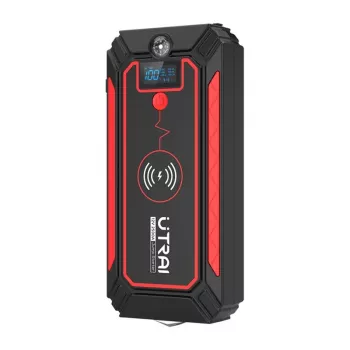 Démarreur de voiture UTRAI JS4 2500 A crête 24000 mAh 12 V avec écran LCD