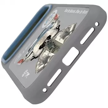 Coque Nimmy Cool&Cute 2.0 Dog pour Apple iPhone 17 Pro Max, gris