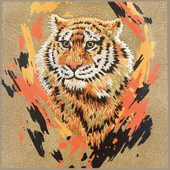 Coque MagSafe Nimmy Tiger pour iPhone 17 Pro, marron clair