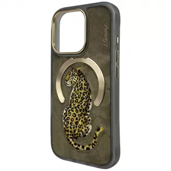 Coque MagSafe Nimmy Magnetic Fantasy Animal pour Apple iPhone 16 Pro, or