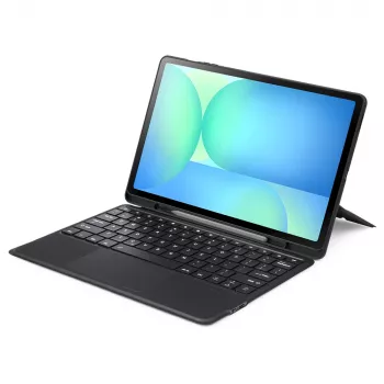 Étui clavier Dux Ducis DK Series pour Samsung Galaxy Tab S10 FE+ (Plus) avec rétroéclairage - noir
