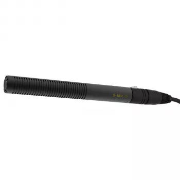 Deity S-Mic 3S microphone condensateur canon court - supercardioïde, XLR, noir