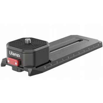 Plaque de fixation rapide Ulanzi R085 avec graduation pour DJI Ronin RS 2 / RSC 2