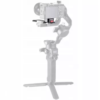Plaque de fixation rapide Ulanzi R085 avec graduation pour DJI Ronin RS 2 / RSC 2