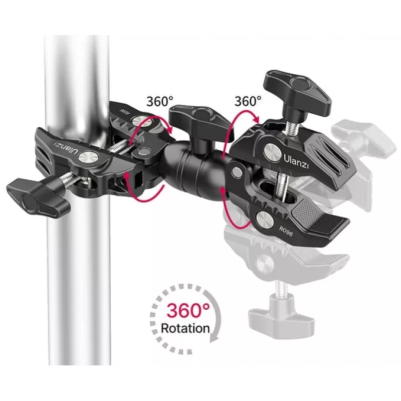Super clamp Ulanzi R096 avec Magic Arm
