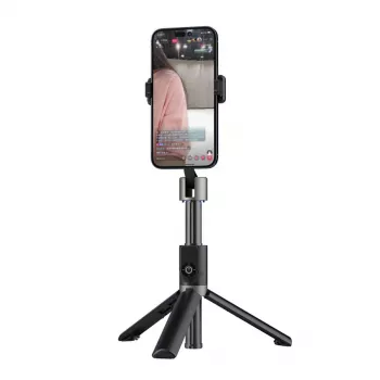 Perche à selfie Bluetooth Dudao F18 avec trépied 110 cm noire