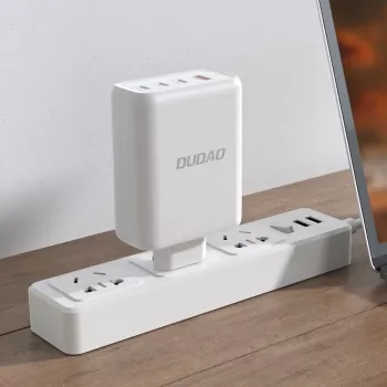 Chargeur USB-C GaN Dudao A140 140W 3xUSB-C 1xUSB-A noir