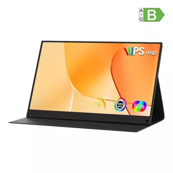 Moniteur portable ZEUSLAP P15AT 15,6 inch avec écran tactile 10 points Full HD IPS USB-C Mini HDMI
