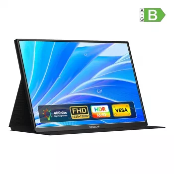 Moniteur de jeu portable ZEUSLAP P16 16 pouces 120 Hz - QHD+ IPS, HDR400, USB-C