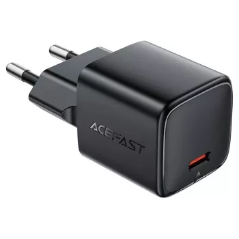 ACEFAST A117 GaN PD 20W USB-C Wall Charger - Black