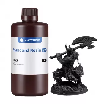 Résine Anycubic Standard V2, noire, 1 kg