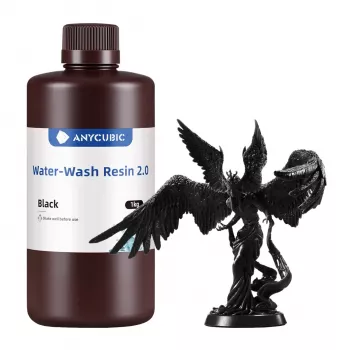 Résine Anycubic Water-Wash 2.0, noire, 1 kg