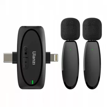 Ulanzi V6 kit de transmission audio sans fil - USB-C + Lightning