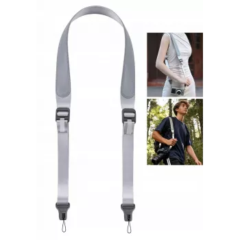Dragonne anti-emmêlement ULANZI CSS1 à libération rapide U-snap pour appareil photo reflex, 60 kg, argent