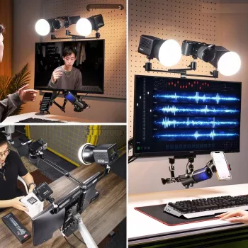 ULANZI adaptateur de fixation moniteur VESA - noir