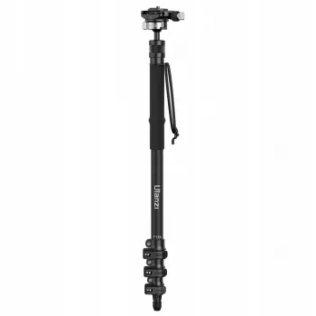 Monopode professionnel en fibre de carbone ULANZI TT35 130 cm avec tête fluide pour appareil photo reflex