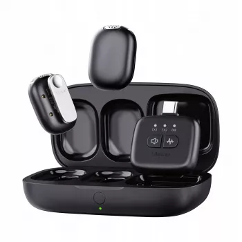 Ensemble de transmission audio sans fil Ulanzi A30 Tiny - USB-C, noir