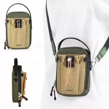 Pochette de rangement multifonctionnelle ULANZI NC02 pour accessoires de téléphone et d'appareil photo, noire