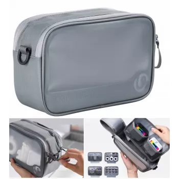 Grande mallette de rangement multifonctionnelle Ulanzi BP15 pour accessoires d'appareil photo, drone et téléphone - noire