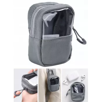 Mini étui de rangement rigide EVA ULANZI BP15 pour accessoires - noir