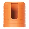 Étui de protection FLEXTAIL pour Tiny Pump 2X (orange) - coque rigide EVA, antichoc, anti-poussière, résistant aux éclaboussures