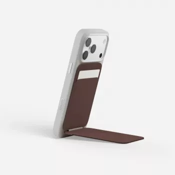 Portefeuille et support de téléphone magnétiques MagSafe Moft Movas Snap Tripod - noir