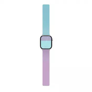 Bracelet MOFT Snap Duo pour Apple Watch 38/40/41/42 mm Pivoine/Aqua