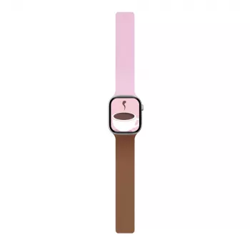 Bracelet Moft Snap Duo pour Apple Watch rose/marron