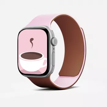 Bracelet Moft Snap Duo pour Apple Watch rose/marron