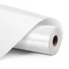 Film vinyle adhésif permanent LOKLIK brillant - Blanc - 30,5 x 180 cm (12 pouces x 6 pouces)
