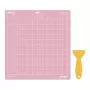 Tapis de découpe LOKLIK lot de 3 - adhésif pour tissu rose
