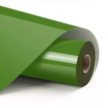 LOKLIK Vinyle thermocollant Basic, Grass Green, 30,5 x 180 cm