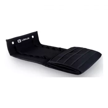LOKLIK Support mural pour rouleaux de vinyle - Rangement pour 24 rouleaux, noir