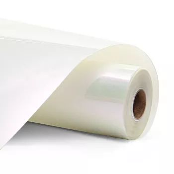 LOKLIK Vinyle thermocollant caméléon - Blanc vers rouge - 30,5 x 90 cm