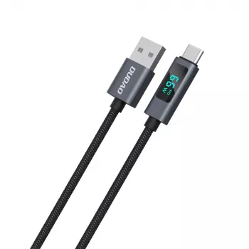 Dudao L7T câble USB-A vers USB-C 66W 1m noir
