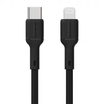 Dudao L9X câble USB-C vers Lightning 2m noir