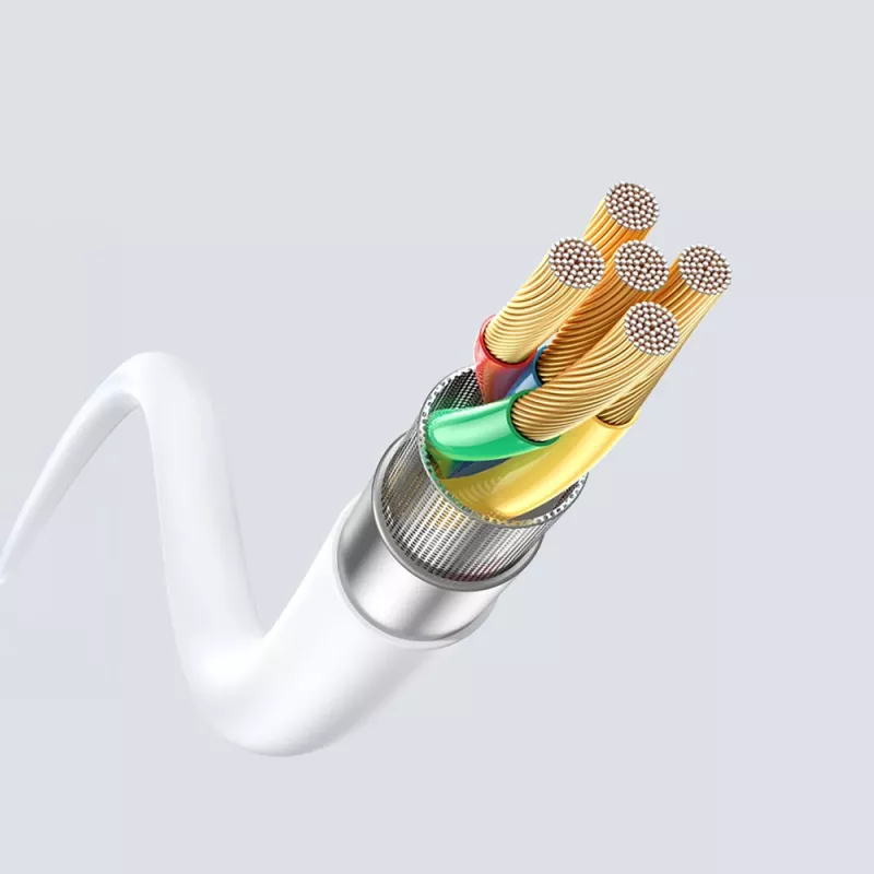 Dudao L25ST câble USB-A vers USB-C 1m blanc