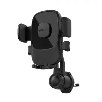 Dudao F2N Support de téléphone pour tableau de bord - Pince à gravité, rotation 360°, Noir