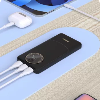 Powerbank Dudao K12 10000mAh PD22.5W USB-A, USB-C - Blanc