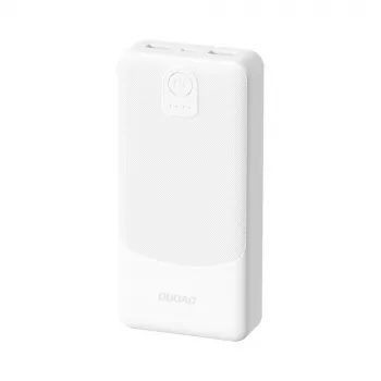 Powerbank Dudao K10Pro 2.4A 20000mAh 2 x USB-A - Blanc