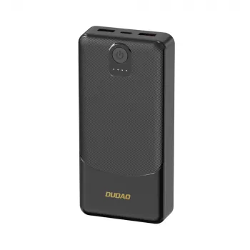 Dudao K10Pro Power bank 20000mAh 2.4A 2x USB-A Noir